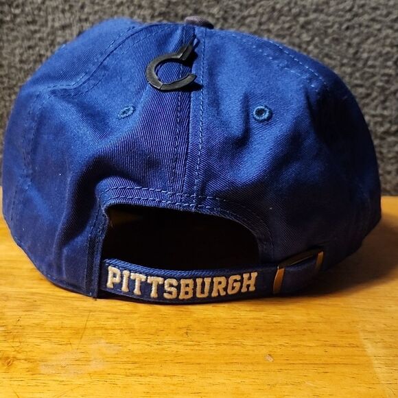 47 Brand University of Pittsburgh Pitt Panthers Sliderback Hat - New - Picture 4 of 11